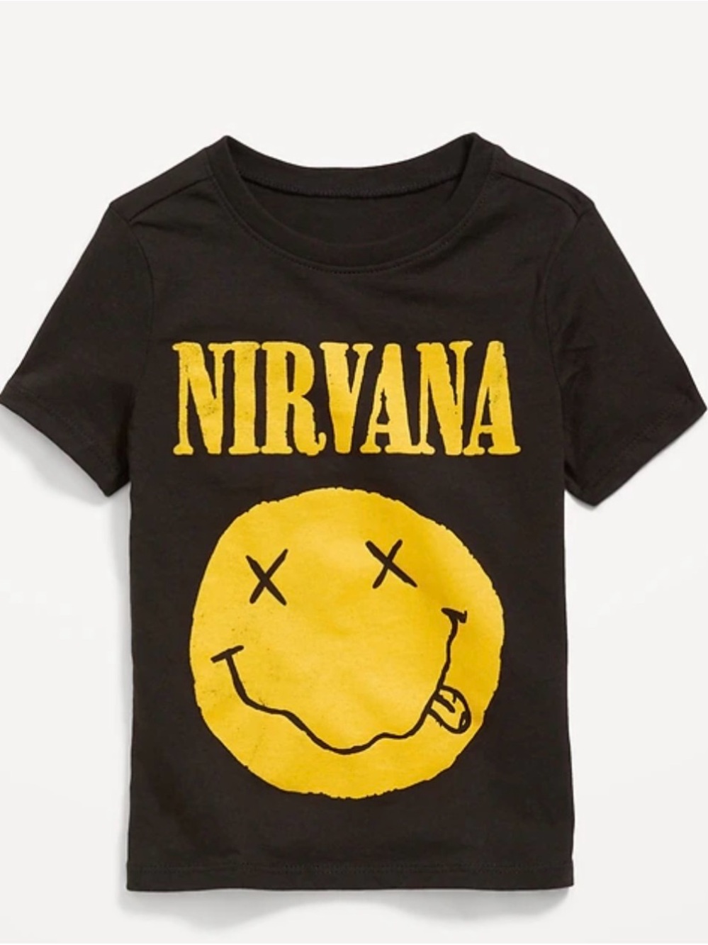 Nirvana toddler band t-shirt